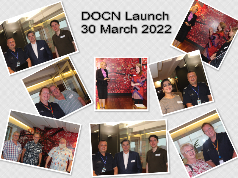 Collage of DOCN Launch Photos